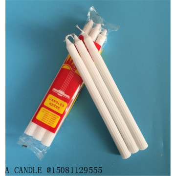 400G WHITE PARAFFIN WAX CANDLE HOUSEHOLD SOUTH AFRICA