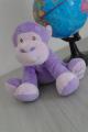 Brinquedos de pelúcia Macaco travesso roxo mãe e filho