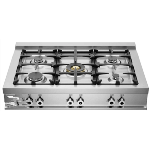 36 series profesionales de 5 quemadores rangetop