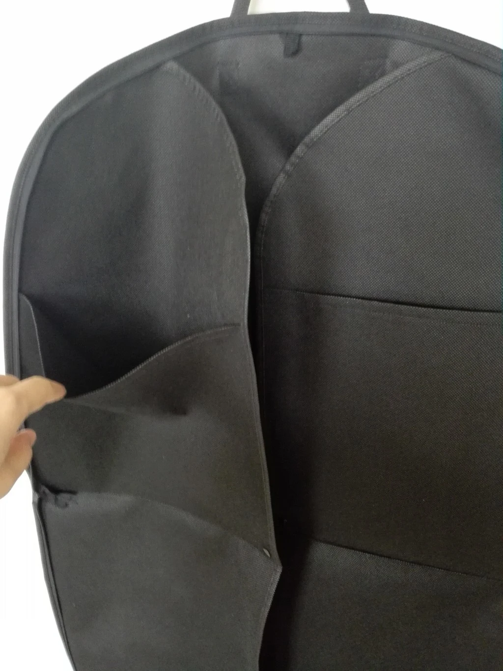 Recycle PP Non Woven Suit Cover/Suit Bag/Garment Cover/Garment Bag