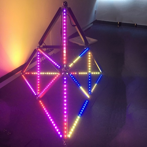 Lumière de barre linéaire colorée de pixel de LED dimmable