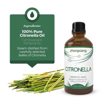 Olio essenziale di citronella di grado terapeutico 100% puro