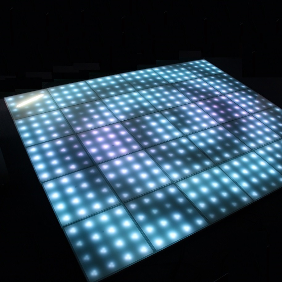 Disko solairua RGB LED panel argia