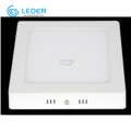 Downlight LED cuadrado blanco LEDER