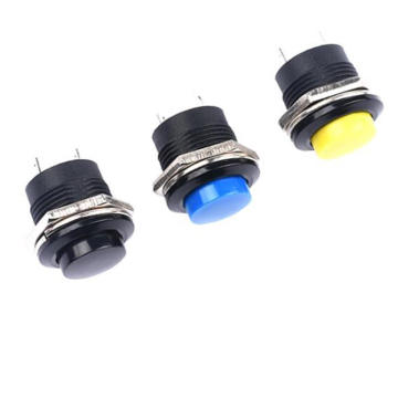 off-on Red Button Momentary Push Button Switch