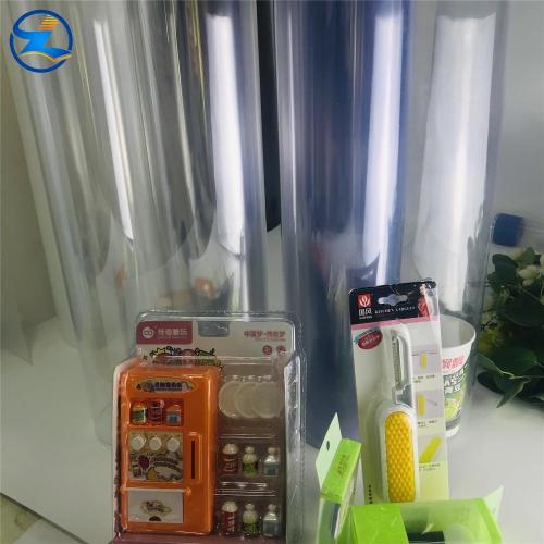 Folhas de rolos de pet super transparentes para embalagem