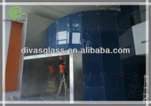 Office glass partition panels