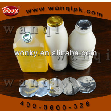 PE aluminium foil cachos com paper aluminio sealing liner LP-217E