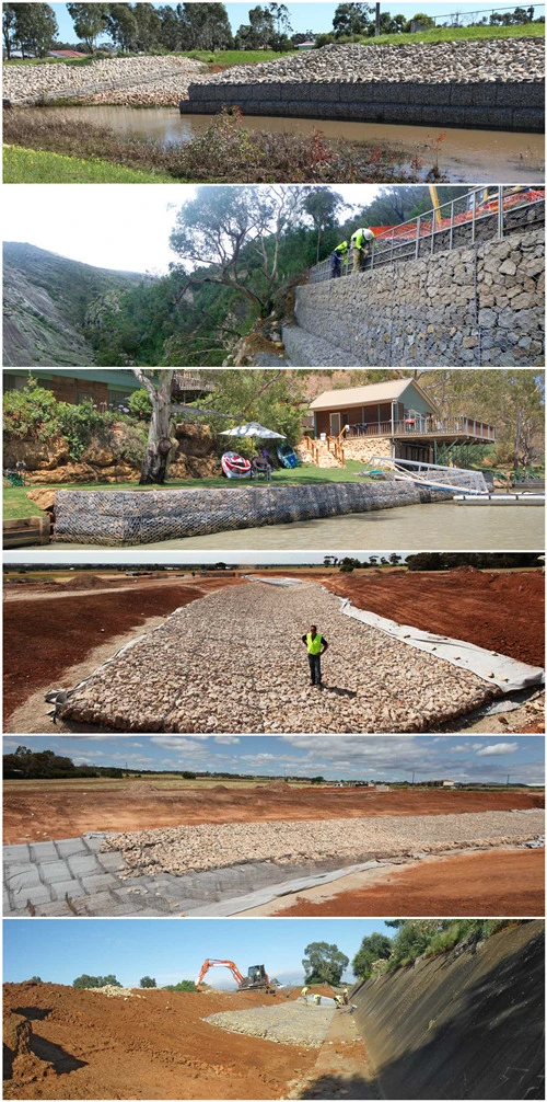 China Wholesale Mesh 80X100mm Gabion Retaining Wall Cost