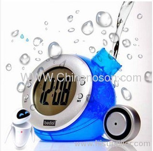 Blue Water Power Clock 110*110*95mm?