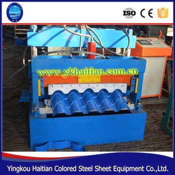 Colour Glazed Roof Tiles Roll Forming Machine