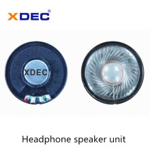 Low Bass 30mW 32ohm 40mm headphone speaker