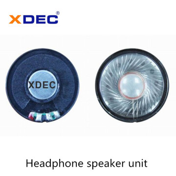 Low Bass 30mW 32ohm 40mm headphone speaker