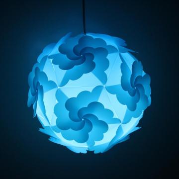 Flower Ceiling Pendant Jigsaw Hanging Lamp