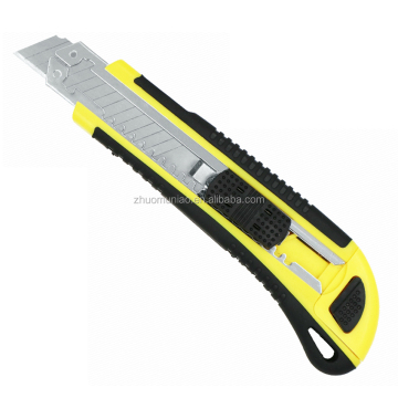 Auto Loading Utility Knife Custom Plastic Utility Knife with 3 blades