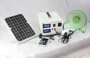 50W Portable solar home system