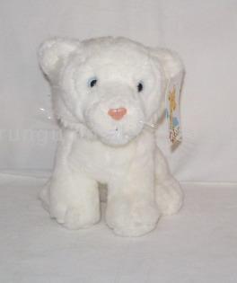 plush white dog