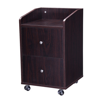 Wooden Storage Trolley Carts For Salon