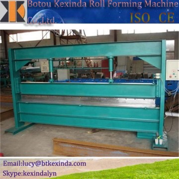 metal roof panel bend machine