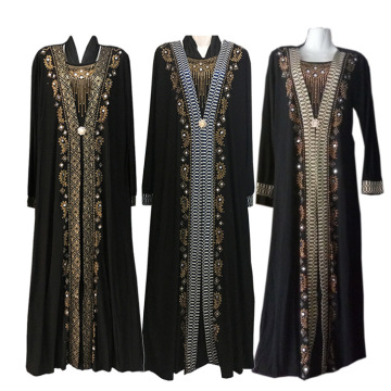 Stunning Islamic Clothing: Arab Ladies' Beaded Robes, Middle Eastern Kaftans, Muslim Women's Dresses with Rhinestones, and Elegant Black Abayas