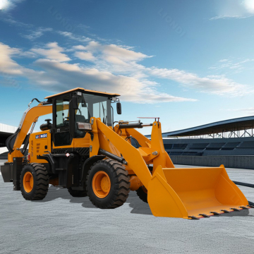 New Tractor With Backhoe Excavator Mini Loaders