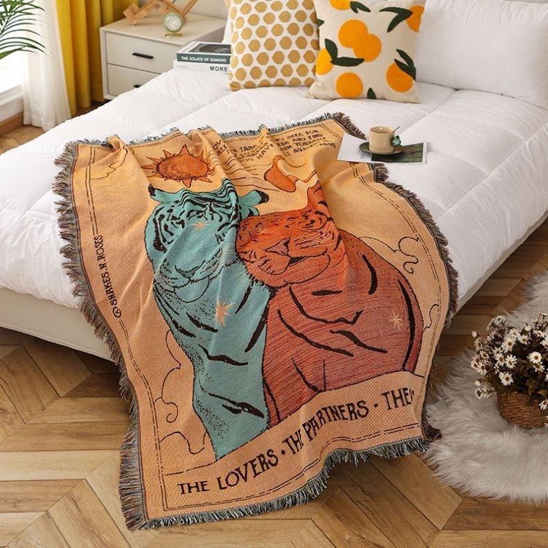 Stunning Mandala Tapestry - Embroidered Islamic Wall Hanging