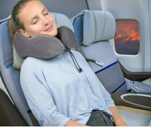 Comfity Roll Memory Foam Travel Pillow