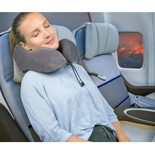 Comfity Roll Memory Foam Travel Pillow
