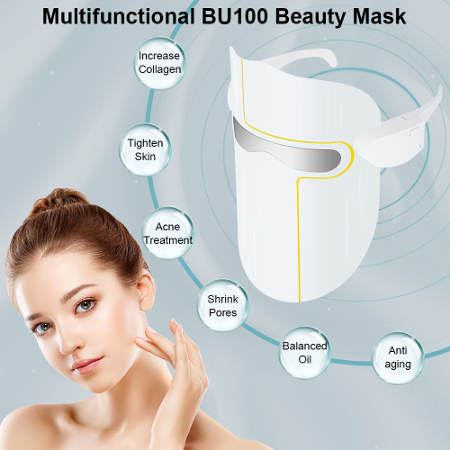 LED Beauty Full Face Mask Lighttherapie