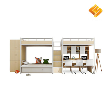 Campus student desk cabinet combination bed