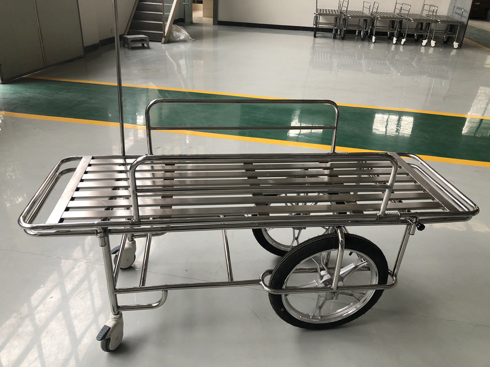 Hospital Stainless Steel Detachable Stretcher Trolley