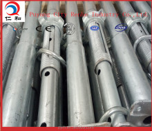 Construction jack base scaffolding