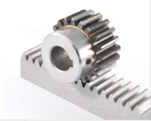 Custom CNC Helical Spur Gear Bundle with Linear Rack Guide