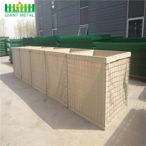 Hesco Welded Gabion Mesh Wall Defence untuk Dijual