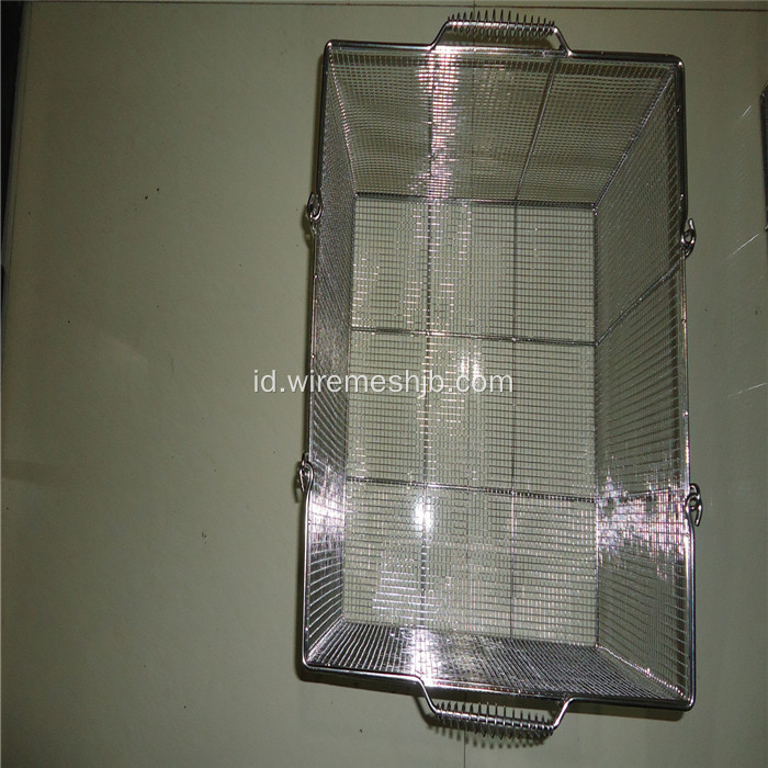 Keranjang Makanan Stainless Steel Mesh