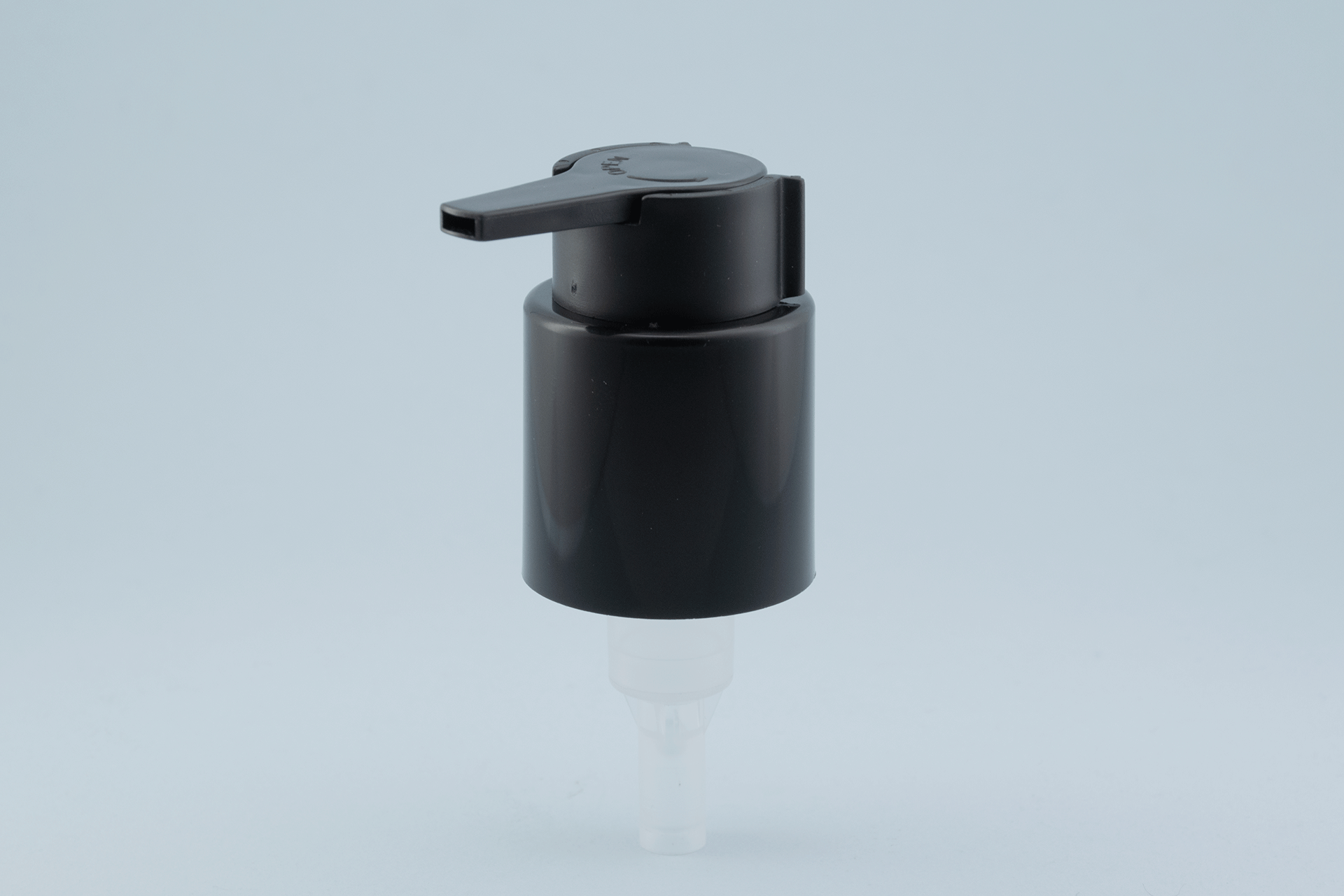 Bomba de litio negra 28/410 con cierre giratorio de izquierda a derecha 28/410 Black Lition Pump With Left-right Twist Lock