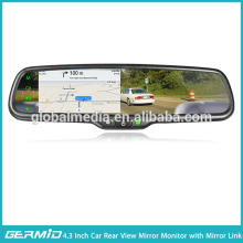 4.3inch global media rearview mirror with Mirror link