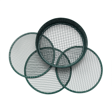 Galvanized Steel Garden Sieve: Fine Mesh Soil Sieve for Gardening