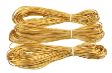Online sell the gold metallic elastic cord