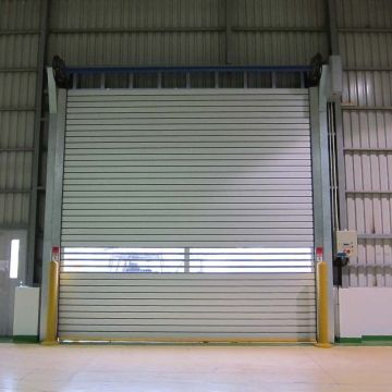 Steel fireproof shutter turbine rapid door