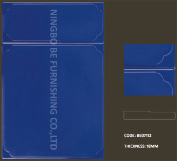 Painted/ 2pack /High Glossy/Matt Finish Lacquer Finish Kitchen Compoents Door on E1/E0 MDF (BE07112)