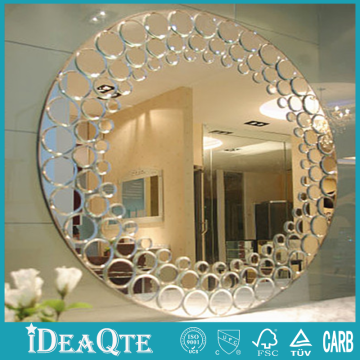 unconventional design decorative wall mount movable hanging mirror