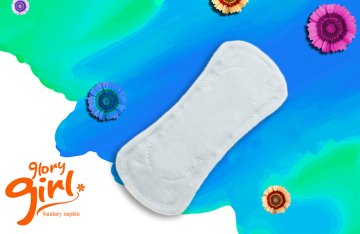 Pure cotton panty liners long with natural
