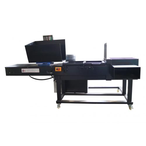 clothes rag bagging machine with weighing system