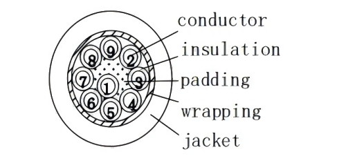 RXVV XLPE绝缘PVC护套电缆 RXVV XLPE insulated PVC sheathed cable
