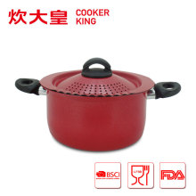 24cm aluminium pasta pot with strainer