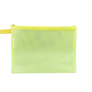 Cartoon pattern zip file bag