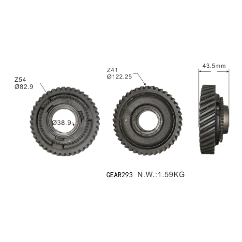 Anel de transmissão de peças automáticas manuais OEM 9653583980 para fiat