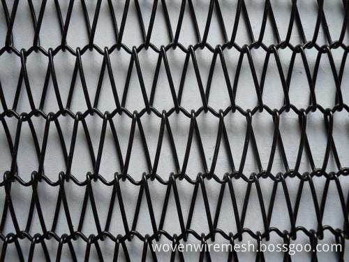 round_wire_helix_woven_mesh_for_curtain_wall_conveyor_belt_spiral_architectural_mesh