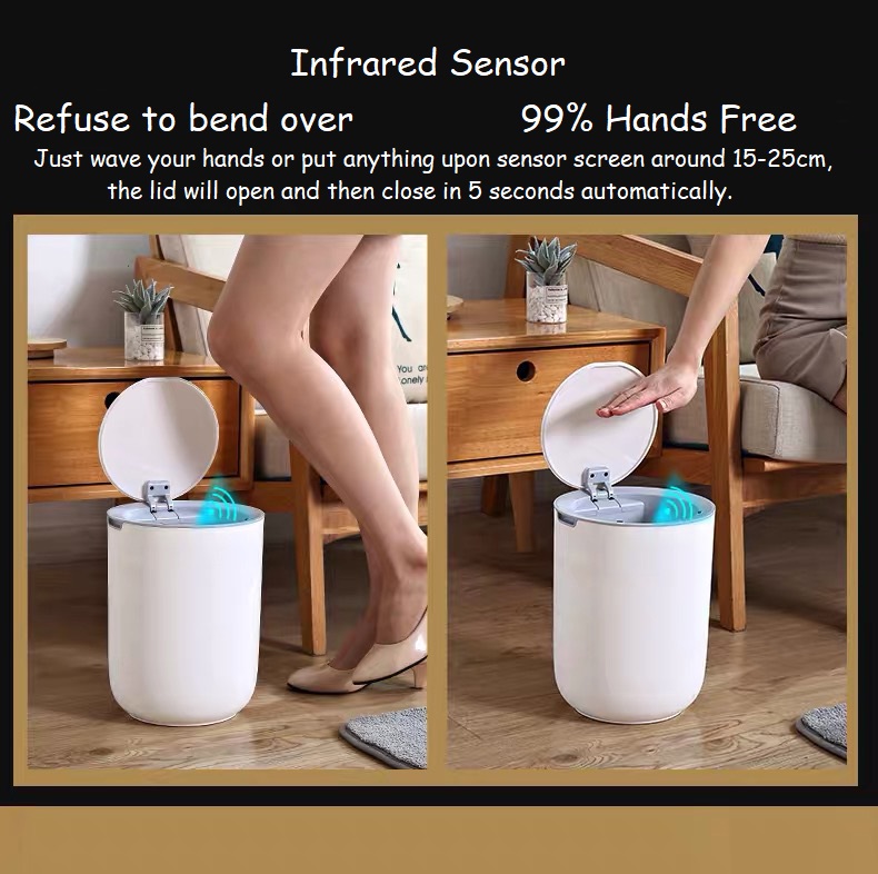 Infrared Sensor Garbage Bin